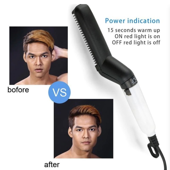 For Beaut Modelling Comb Hair/Beard Straightener - Picture 5 of 6